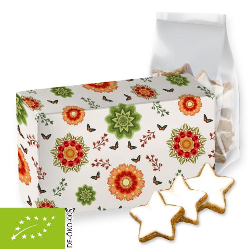 Organic cinnamon stars, ca. 130g, folding box