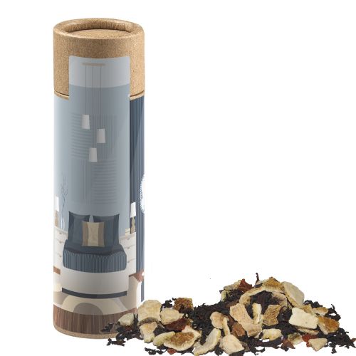 Winter days tea, ca. 10g, cardboard tube with label
