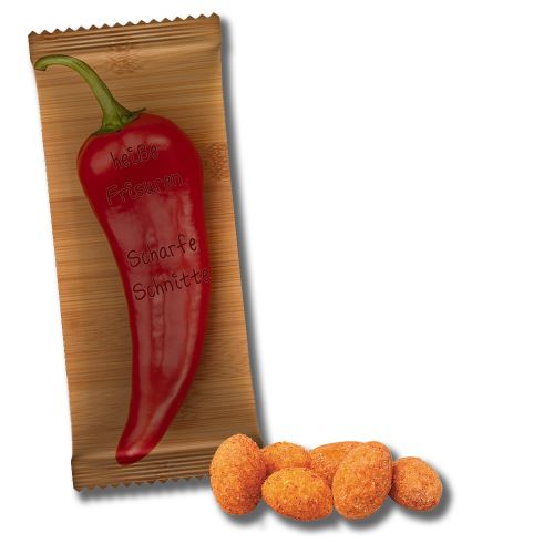 Chili peanuts , ca. 40g, midi XL bag