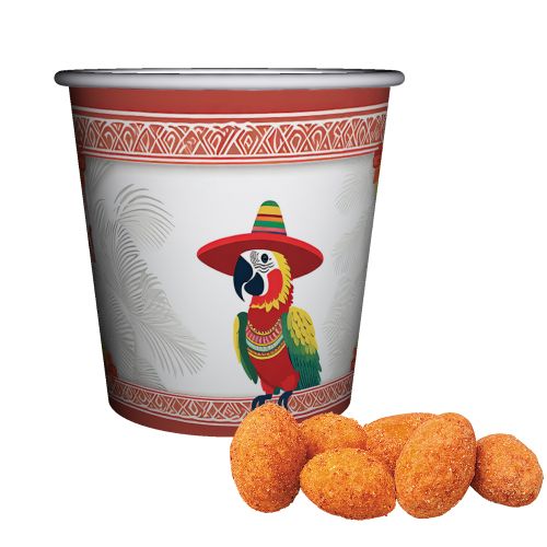Chili peanuts , ca. 30g, mini snack cup