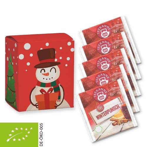 Organic tea bag winter punch, 5 piece, 11,3g, folding box