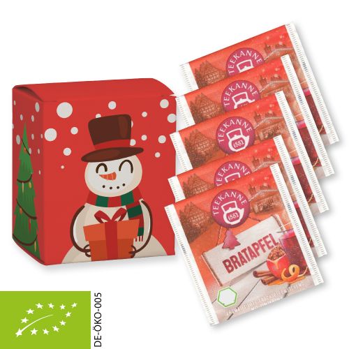 Organic tea bag baked apple, 5 piece, 11,3g, folding box