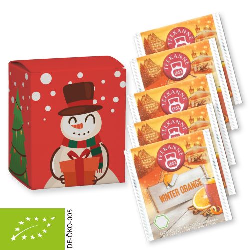 Organic tea bag winter orange, 5 piece, 11,3g, folding box
