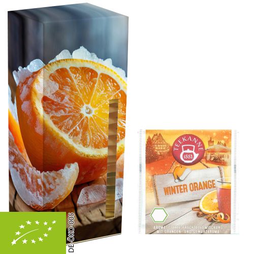 Organic tea bag winter orange, 24 piece, 54g, folding box teatower
