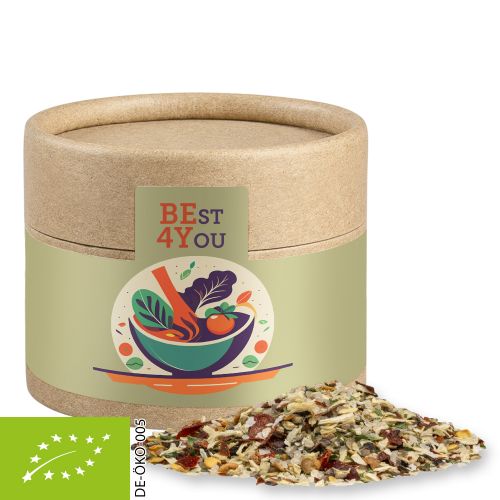 Organic Christmas spice mix roast meat, ca. 30g, cardboard can mini with label
