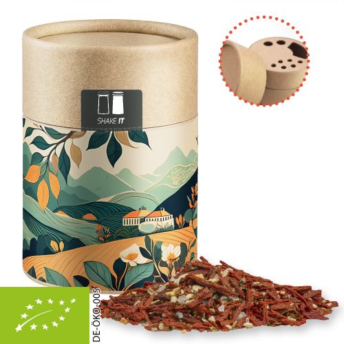 Organic Christmas spice mix salad, ca. 60g, cardboard shaker with label