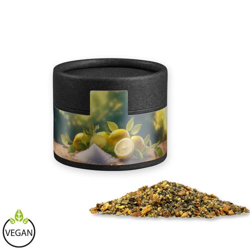 Lemon pepper, ca. 40g, cardboard can mini black with label