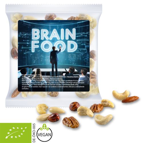 Organic nut mix , ca. 30g, express maxi bag with label