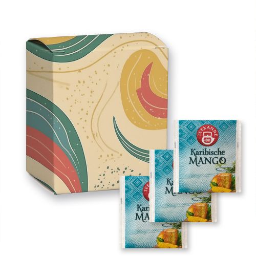 Bag of tea Caribbean mango, 5 piece, 12,5g, folding box