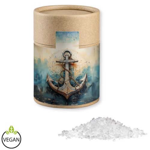 Sea salt, ca. 135g, cardboard can midi with label