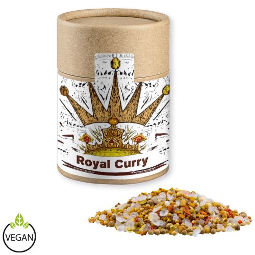 Royal curry, ca. 110g, cardboard can midi with label