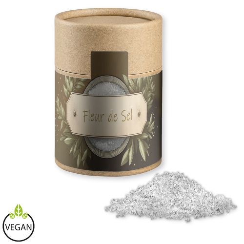 Fleur de Sel, ca. 65g, cardboard can midi with label