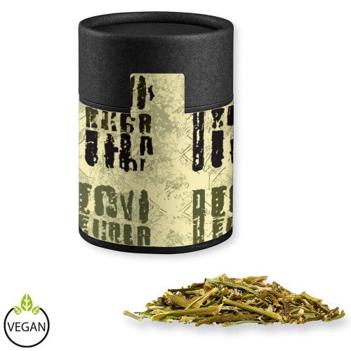 BBQ herbal rub, ca. 50g, cardboard can midi black with label