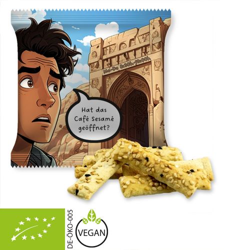Organic sesame sticks, ca. 30g, maxi bag
