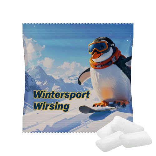 Icemint chewing gum, ca. 7g, mini bag